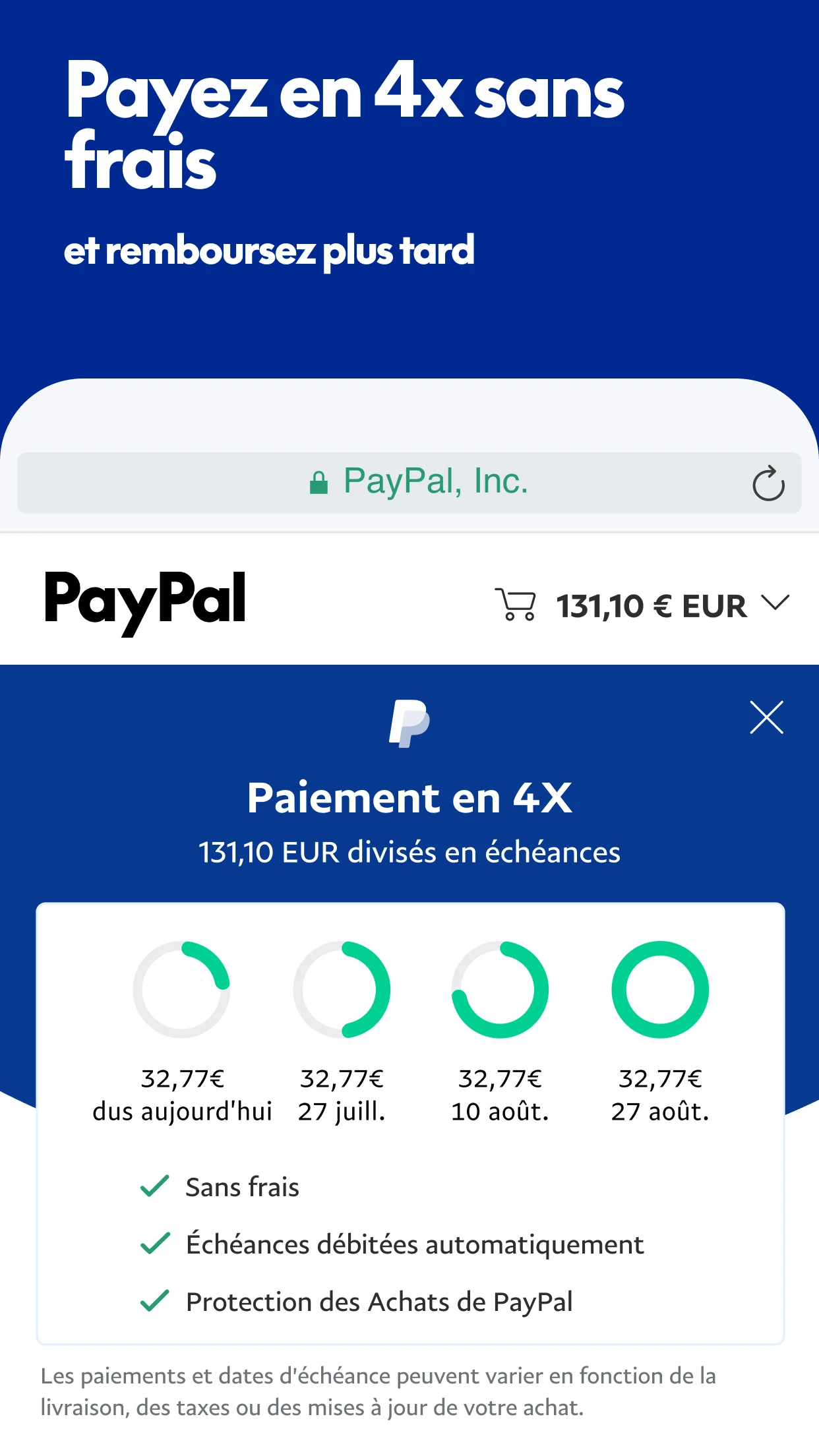 paypal-4fois paiement 4 fois