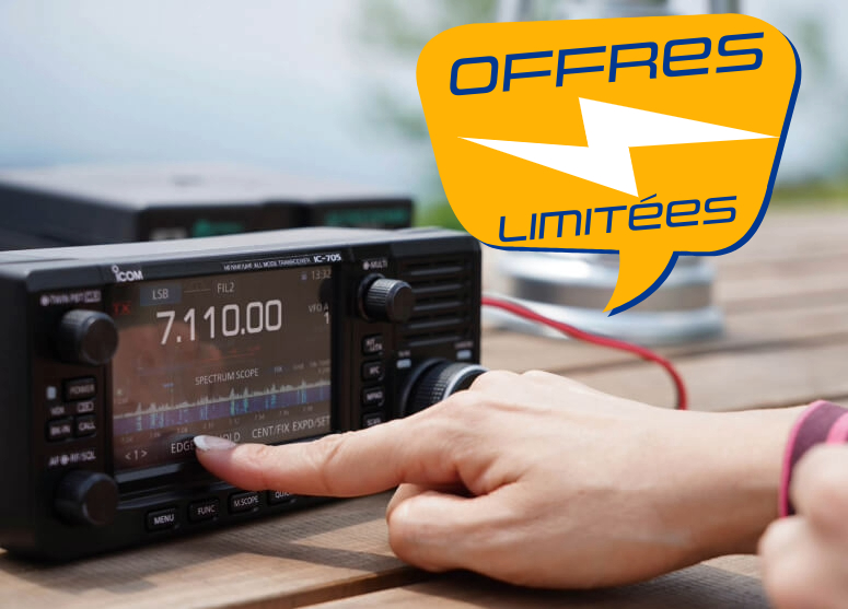 Offre limitées sur la boutique ICOM France